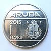 Aruba - Moeda 1 Florín 2015
