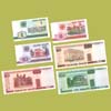 Belarus - Banknotes lot 1 / 5 / 10 / 20 / 50 / 100 Rubles 2000
