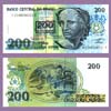 Brazil - Banknote 200 Cruzeiros (overprinted) 1990