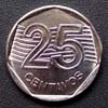 Brasil - Moneda  25 centavos 1995