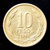 Chile - Moneda 10 Pesos 1981