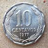 Chile - Coin 10 cents 1977