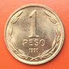 Chile - Moneda 1 Peso 1990