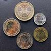 Colómbia - Lote moedas  50 / 100 / 200 / 500 / 1000 Pesos 2012