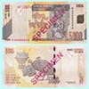 Congo Democratic Rep. - Specimen banknote  5000 Francs 2005