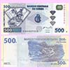 Congo Democratic Rep. - Banknote  500 Francs 2002