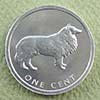 Islas Cook - Moneda 1 centavo 2003 - Collie
