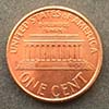 Estados Unidos - Moneda  1 centavo 1996