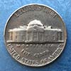 Estados Unidos - Moeda  5 cents 1964