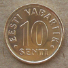 Estonia - Moneda 10 senti 2006