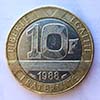 France - Coin 10 Francs 1988