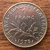 France - Coin  1 Franc 1978