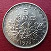 Francia - Moneda  5 Francos 1973