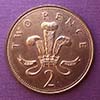 Great Britain - Coin 2 Pence 1999