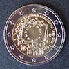 Greece - Coin 2 Euro 2015 - 30th anniv. E. U. flag
