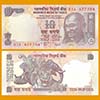 India - Banknote 10 Rupees 2008