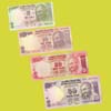 India - Banknotes lot 5 / 10 / 20 / 50 Rupees 2008-2011