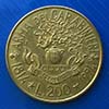Italy - Coin 200 Liras 1994 - Carabinieri anniversary