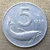 Italy - Coin   5 Lire 1954