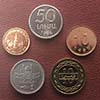 Asia - Lote 5 moedas