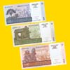Madagascar - Banknotes lot 100 / 200 / 500 Ariary 2004
