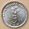 Malaysia - Coin  5 Sen 2000