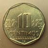 Peru - Moeda  10 centavos de Sol 2006