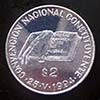 Argentina - Coin 2 Pesos "Constitutional convention" 1994