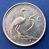 Sudáfrica - Moneda 5 centavos 1976