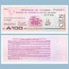 Argentina - Tucuman bond 100 Australes 1989