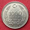 Turquía - Moneda 1000 Liras 1990