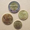 Uruguay - Coins lot 1 / 2 / 5 /10 Pesos Uruguayos 2011 / 12