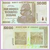 Zimbabwe - Cédula 500.000 Dólares 2008