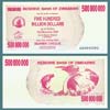 Zimbabwe - Banknote 500,000,000 Dollars 2008