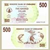 Zimbabwe - Cédula   500 Dólares 2006